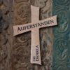 Holzkreuz Buche mit Gravur Namen