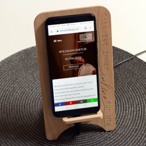 Handyhalter "Gott ist immer online"